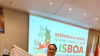 A Presidente do CNB Bete participou de sua 1ª Assembleia Geral do CGI